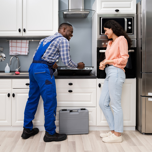 can you provide an estimate for cooktop repair before beginning any work in Forestbrook